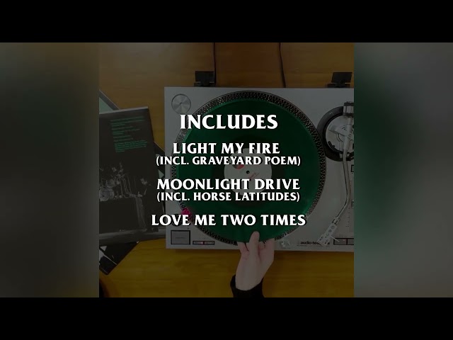 The Doors ALIVE, SHE CRIED Vinyl Out Now