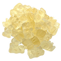 plain gummy colorless flavorless naked gold